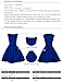 Anni Coco Women's Classy Audrey Hepburn 1950s Vintage Rockabilly Swing Dress