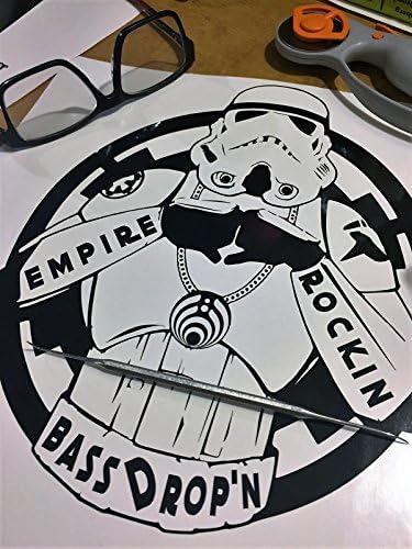 Empire Rockin Bass Drop'n | Bass Drop Storm Trooper DJ | Star War EDM Fan Art