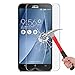 [2 Pack] Asus ZenFone 2 Laser (ZE551KL) Screen Protector, OMOTON 2.5D Tempered Glass Screen Protector with [Bubble Free Install] for ZenFone 2 Laser ZE551KL/ ZE550KL, ZenFone 2 ZE550ML, 5.5 Inch