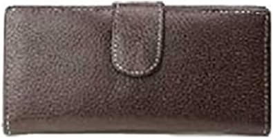 Amazon 18色 本革 14枚カードが入る薄くてコンパクトなカードケース カラフルで女性にも 薄いバッグにも収納可能な名刺入れ 名刺ケース 超軽量 男女兼用 本革財布 小銭入れなし カード入れ 箱付き ダークブラウン 名刺入れ