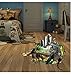 Boodecal 3D Jurassic World Dinosaurs Crack Hole Stickers Peel and Stick Wall Decal Mural Bedroom Kids Room Playroom Decor 3933 Inches
