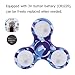 Tepoinn LED Fidget Spinner Finger Spinner EDC Hand Spinner with Ultra Fast Bearing, Anxiety Relief Finger Relief Toys for Kids & Adults