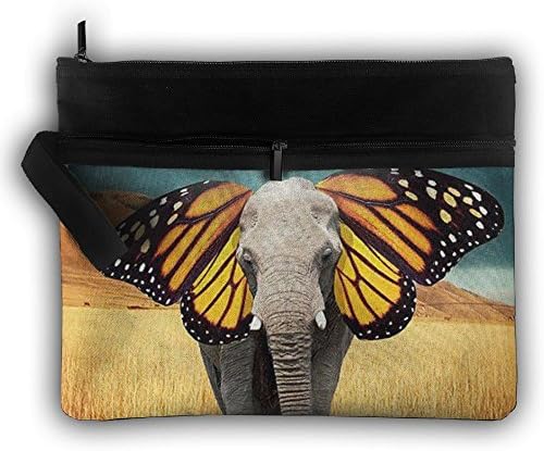 Elephone With Butterfly Ears Fashion Trip Toiletry Bag Travel Receive Bag Cosmetic Case