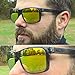 Compatible with Oakley Holbrook Replacement Lenses (Gold) - Polarized, 1.4 mm Thick, AR Coated, Added UV Protection, Fits Perfectly, for Men & Women