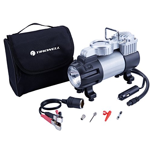 1 TIREWELL+12V+Tire+Inflator+Compressor