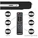 2.1 Sound bar, Sparkwav 35 Inch TV Soundbar 60W Wired and Wireless Bluetooth Home Theater TV Speakers with 2 Tweeters, 4 Subwoofers for TV/PC/Smartphone, Remote Controlled & Wall-mountable
