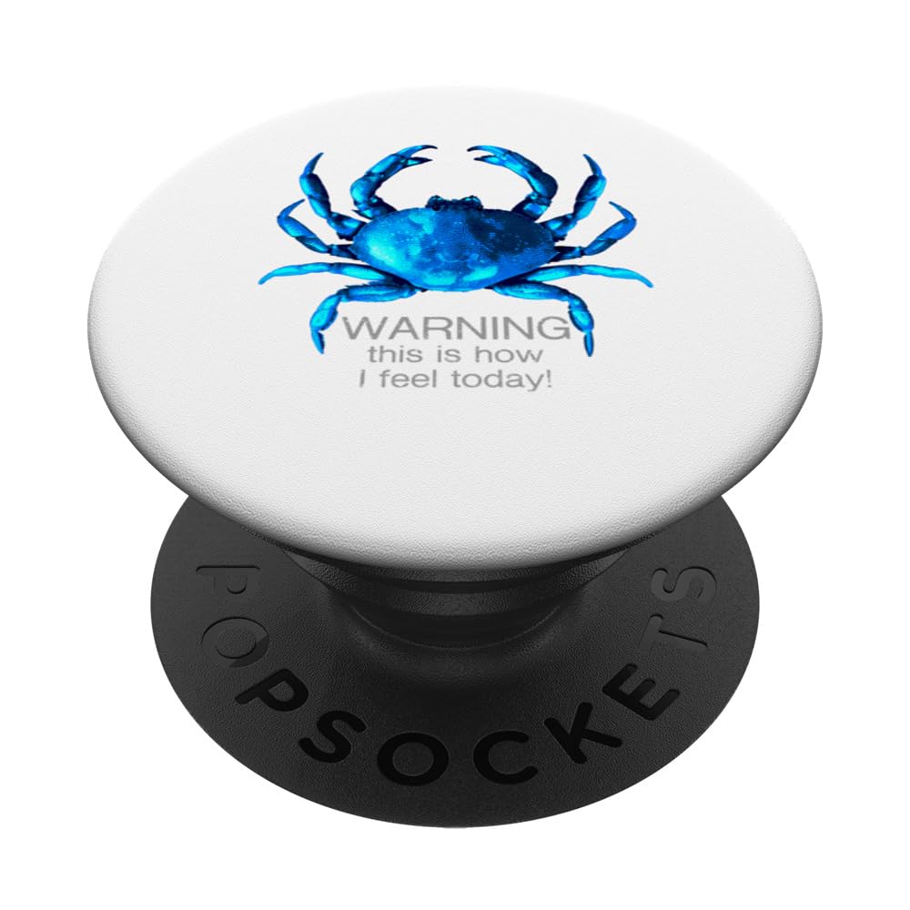 Funny Feeling Crabby Design PopSockets Swappable PopGrip