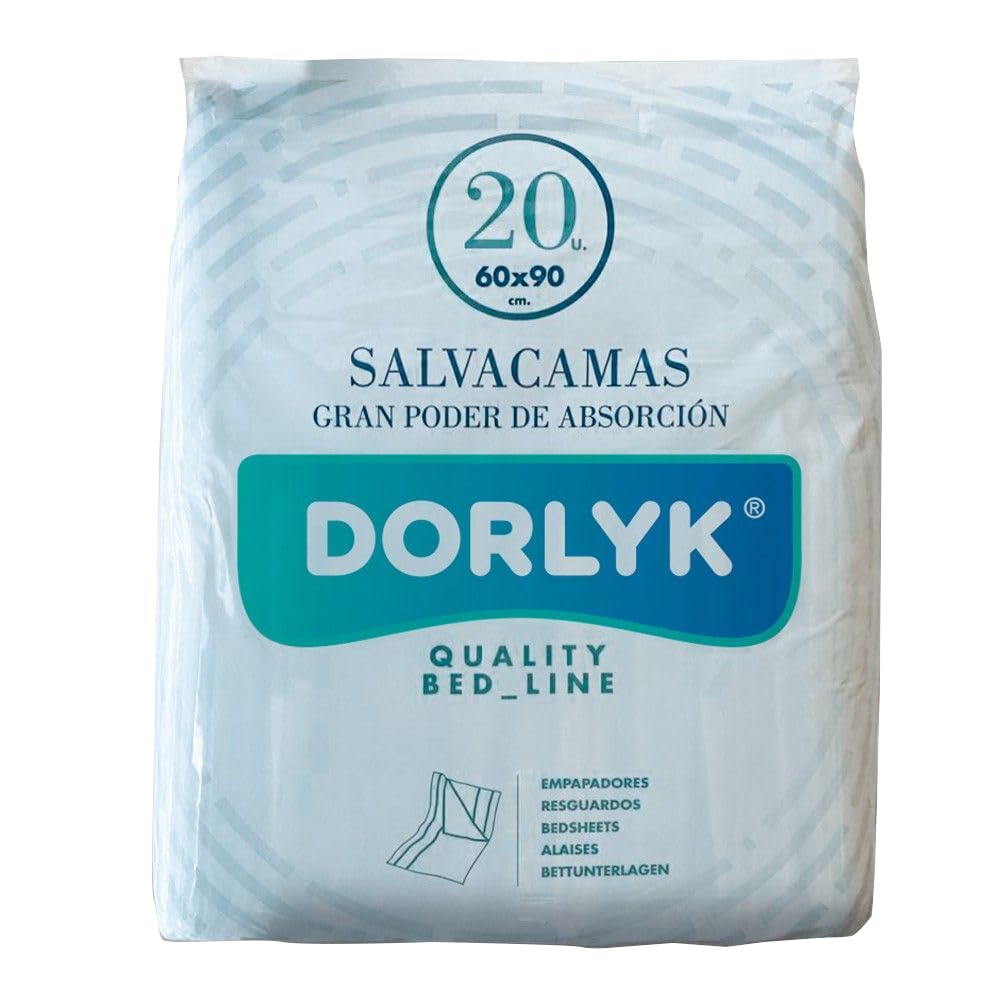 Dorlykn Beds Cover Dorlyk 20 U/ 60 x 90 cm Pack of 6 100 ml