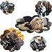 NIULA Dog Winter Coat Pu Leather Motorcycle Jacket for Dog Pet Clothes Leather Jacket Medium