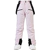 SnowElve Womens Ski Pants Insulated Snow Pants Waterproof Winter Outdoor Hiking Pants Adjustable Waist Snowboard Pant