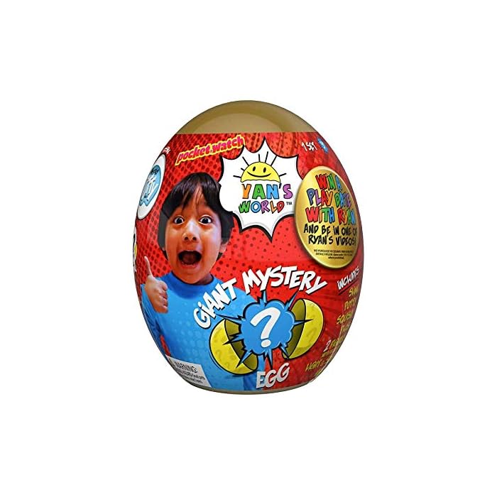 Toys Surprise Mystery Giant Egg, Gold 