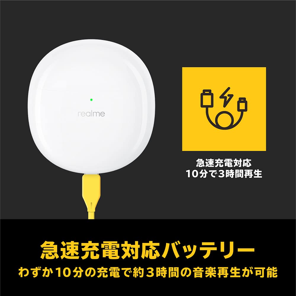 Realme Buds Air Pro Wireless Earphones, Black, VGP Award, Noise Canceling, External Sound Capture, Up to 25 Hours of Playback, Fast Charging, AAC SBC, Bluetooth 5.0