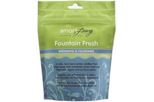 Smart Solar 80910R01 Fountain Fresh Pond Treatment, Safe And Non-Toxic Water Clarifier Perfect For Use in Fountains, Waterfalls And Self-Contained Water Features