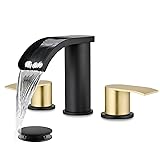 gotonovo Waterfall 8 inch Widespread Bathroom