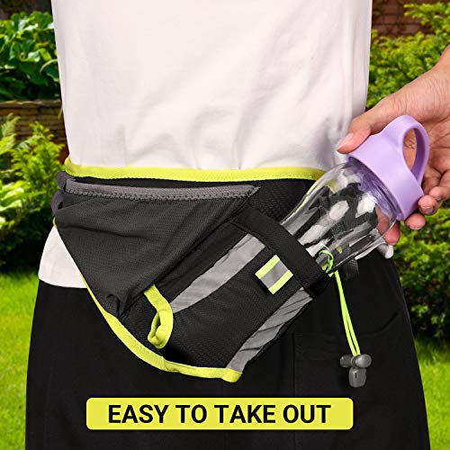 GRM Running Pouch Belt Hydration Waist Pack for Running, Adjustable & Multifunction Running