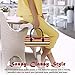 Primeware Wine Clutch Bag (Thermal Insulated) Trendy Women's Carry Tote | Holds Red & White 750mL Bottles | Trendy Fashion | Incl. Portable Waiter-Style Corkscrew