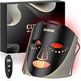 CUEME Red Light Therapy for Face, FDA-Cleared LED Light Therapy Mask for Wrinkles, Acne Treatment, and Skin Care, Portable Facial Mask for Women - Mom, Sister, Girlfriend, and Wife