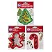 Wilton Holiday Comfort-Grip Christmas Cookie Cutter Set, 3-Piece