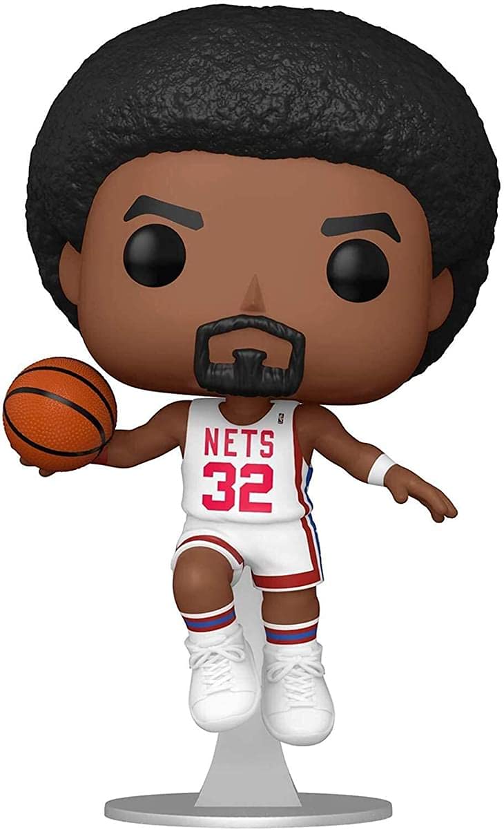 Funko POP! NBA: Legends - Julius Erving​ - (Nets Home) Vinyl - Collectable Vinyl Figure - Gift Idea - Official Merchandise - Toys for Kids & Adults - Sports Fans - Model Figure for Collectors