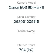 Canon EOS 6D MK II - Cámara digital réflex de 26.2 MP (pantalla ...