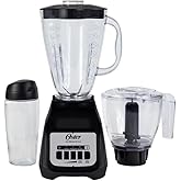 Oster Classic 3-in-1 Kitchen System Blender Food Processor And Blend-n-Go Cup