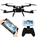 RC Drone with Camera FPV Fold Remote Control/Cell Phone RC Quadcopter Alititude Hold Gravity Sensor Helicopter with 0.3MP HD Camera RC Toy Drones