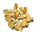 Cable Matters 10-Pack Gold Plated Right Angle F-Type Coaxial RG6 Adapter
