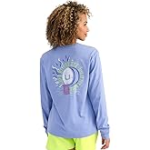 HUK Womens Pocket Tee, Comfortable Performance Fishing Long Sleeve T-Shirt with Chest Pocket for Women