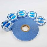 SHOWJARLLY 3 Yards Lace Front Wig Support Tape Roll 10mm Wide Strong Adhesive Double Sided Blue Liner Hair Replacement Tape for Tape in Hair Extensions,Toupees,Beards and Wigs Water-Proof