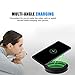 Gotd Qi Wireless Power Charger Charging Pad For Samsung Galaxy S8/S8 Plus (Black)