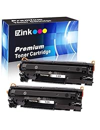 E-Z de tinta cartucho de tóner de repuesto compatible para Canon 125, 2 Black Toners