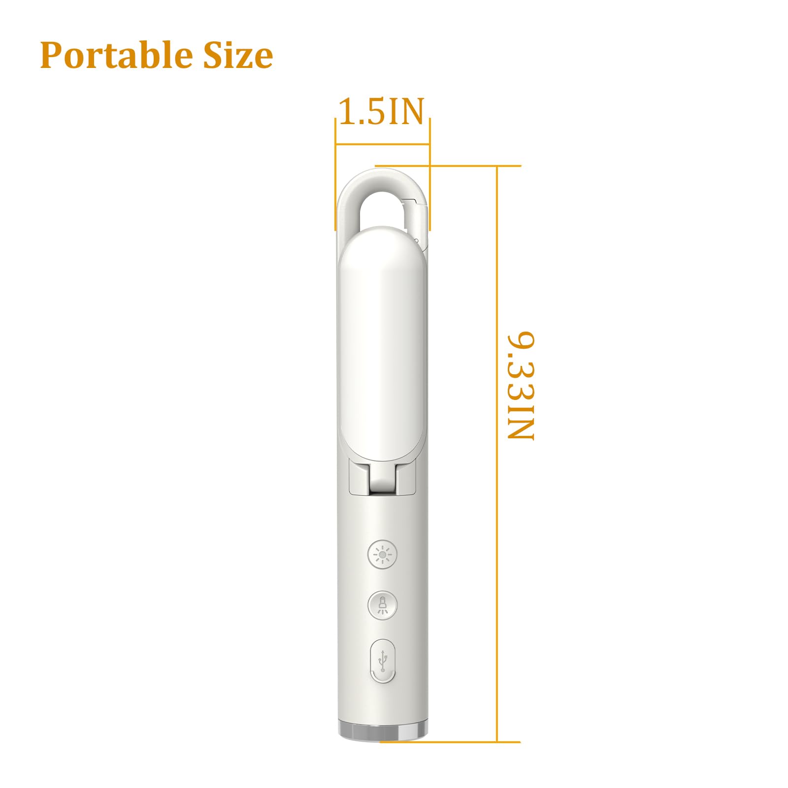 LED Camping Light, JMKMGL Foldable Rechargeable Light Built-in 2400mAh Battery, 5 Mode, Multifunctional Emergency Light with Flashlight and SOS Function for Camping Fishing Hiking and Travel