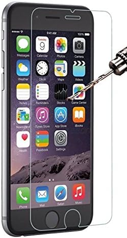Kengadget 9H Hardness 0.33mm Tempered Glass Screen Protector for iPhone 6s/6s Plus, 2 Pack - Clear