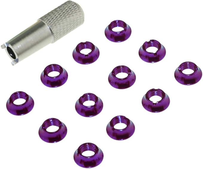 Amazon フタバプロポ用 ドレスアップ パープル色スイッチナット 12個セット ラジコン ドローン 通販