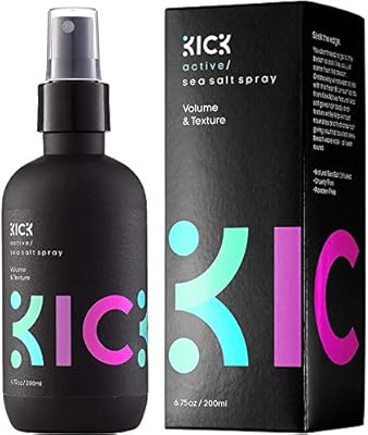 Kick Sea Salt Spray Leave On Texturizing Spray For Hair Amazon