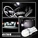 SIRIUSLED Super Bright 1W 360 Degree Projector LED Bulbs for Interior Car Lights Gauge Instrument Panel License Plate Dome Map Side Marker Courtesy T10 168 194 2825 W5W 6000K Xenon White