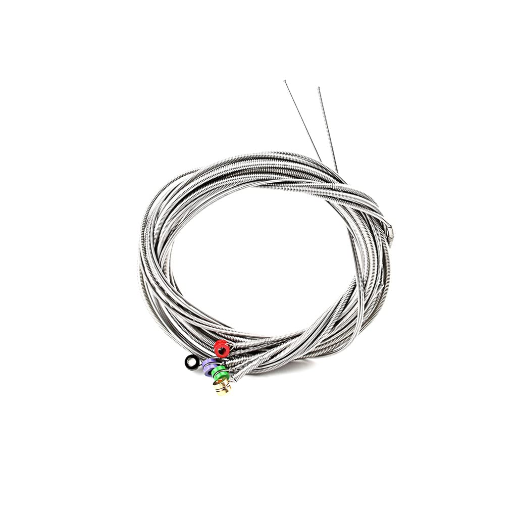 Alnicov 5 String Guitar Bass Strings，Stainless Steel ，With Color Ball Ends for Electric Bass Guitar Replacement Parts