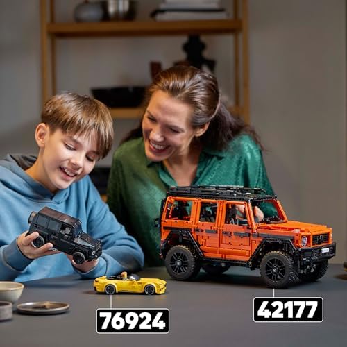 Technic Mercedes-Benz G 500 Professional Line Kit de Construcción, Maqueta de Coche Clase G para Adultos, Regalo para Hombres y Mujeres Fans de los 4x4, Decoración del Hogar 42177