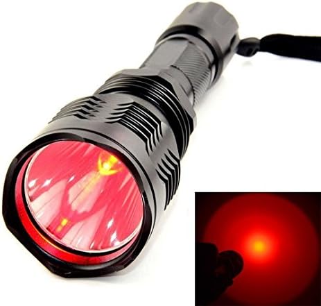 Flashlight WF-802 350 Lumens Red Light LED Lamp (Olny Flashlight)