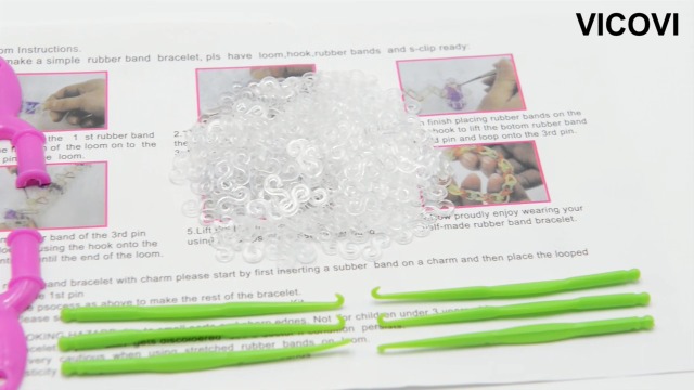 6 5400+Rainbow+Rubber+Bands+Refill