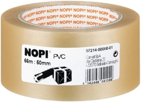 NOPI Packband transparent 66m x 50mm, 66m:50mm