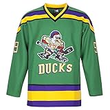 MOLPE Banks 99 Ducks Jersey S-XXXL Green, 90S Hip Hop Clothing for Party, Stitched Letters and Numbers