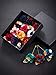 Pangda 15 Pieces Men's Lapel Pin Handmade Flower Boutonniere Set for Suit Wedding Groom, 15 Colors
