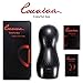 Male Masturbator Masturbation Cup Anal & Exciting Particle 3D Realistic Silocone Sex Toy for Male Masturbation Black Louviva