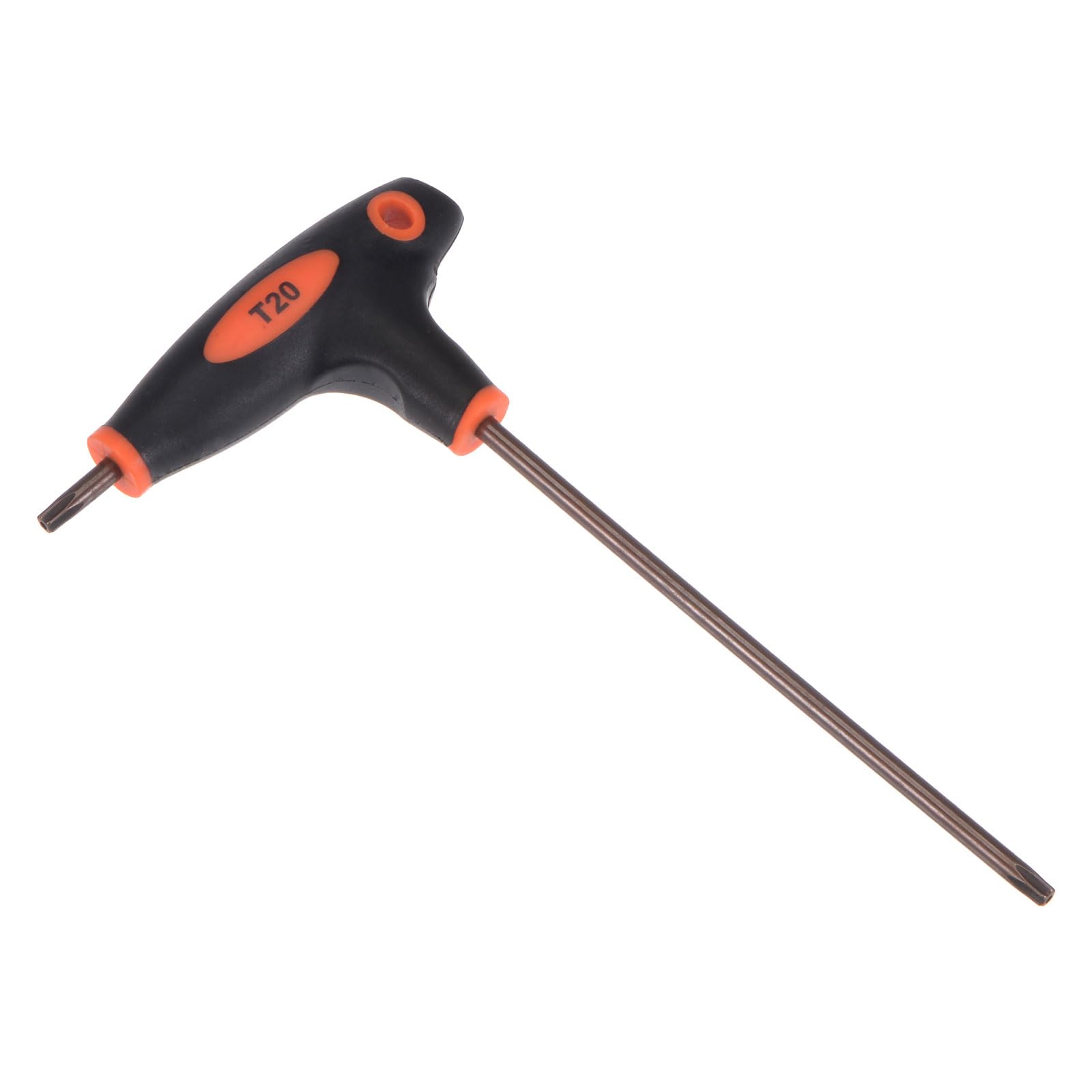 CoCud Tamper Proof Torx Key, T20 Torx, S2 Steel T-Handle Star Wrench Red - (Applications: for Basic Home Repair and Mechanical Maintenance), 1-Piece