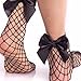 Tonuni 3 Pairs Women's Summer Sexy Thin Fishnet Short Pantyhose Socks