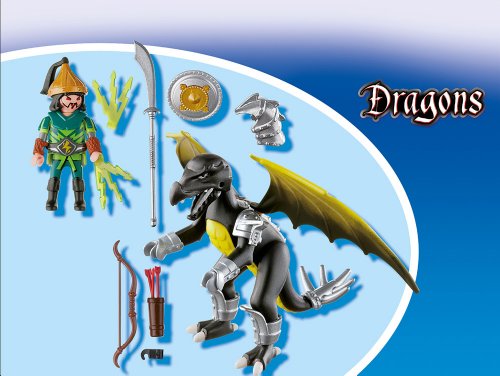 PLAYMOBIL 5465 Storm Dragon mit Kämpfer – Bild 4
