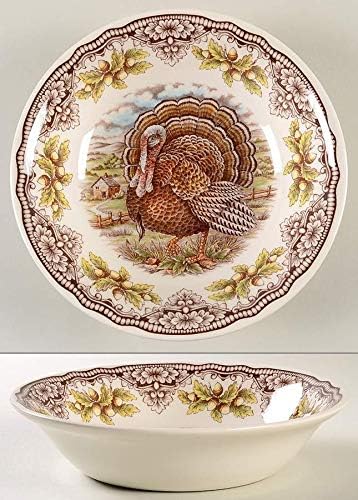 Royal Stafford Turkey Serving Bowl - 9-1/4"
