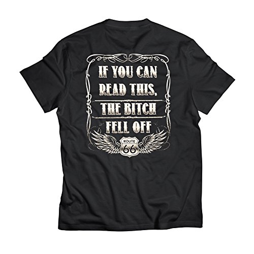 BeWild ® If You Can Read This The B*tch Fell Off Tee (Back)