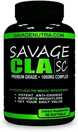 Savage CLA 60's - Premium 1000 mg Fat Targeting CLA -